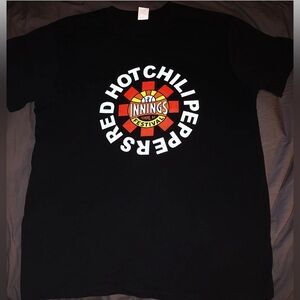 Innings Festival 2024 RHCP Greta Van Fleet Hozier 311 etc Tshirt Mens sz L NEW